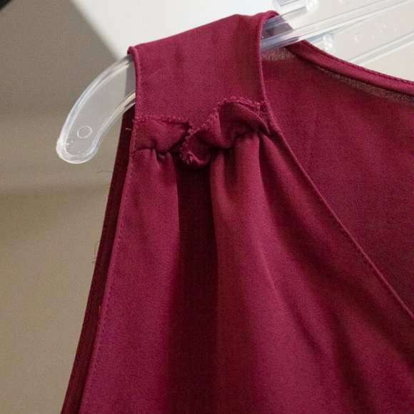 LOFT Raspberry Dressy Tank Top - Picture 4 of 10